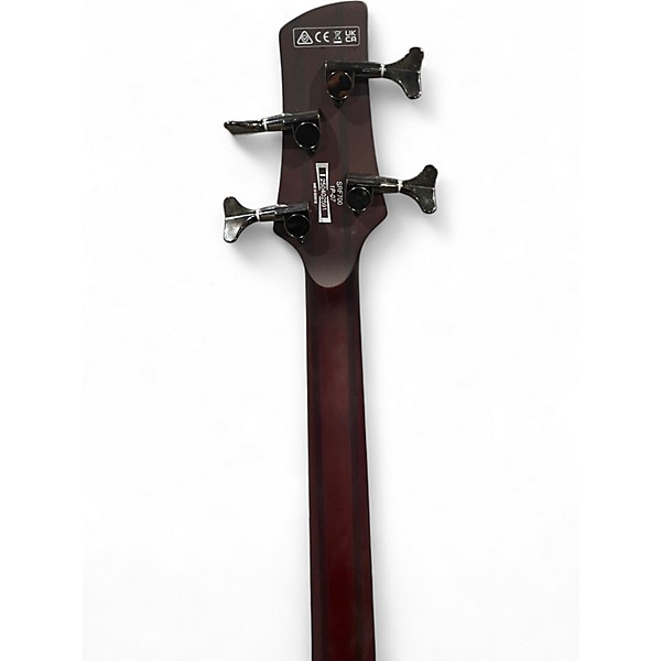 Used Ibanez SRF700 Brown Sunburst Electric Bass Guitar
