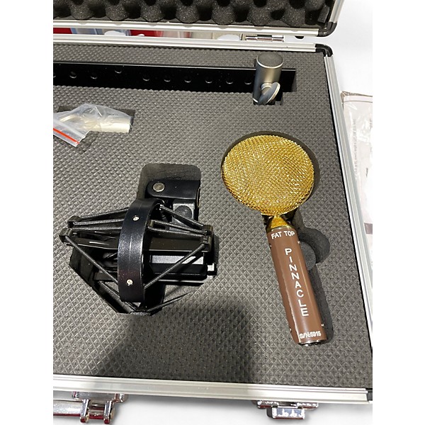 Used Pinnacle FAT TOP MATCHED PAIR Ribbon Microphone