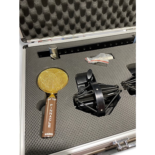 Used Pinnacle FAT TOP MATCHED PAIR Ribbon Microphone