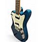 Used Squier Paranormal Series Super-Sonic Sparkle Blue Solid Body Electric Guitar