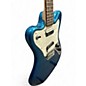 Used Squier Paranormal Series Super-Sonic Sparkle Blue Solid Body Electric Guitar