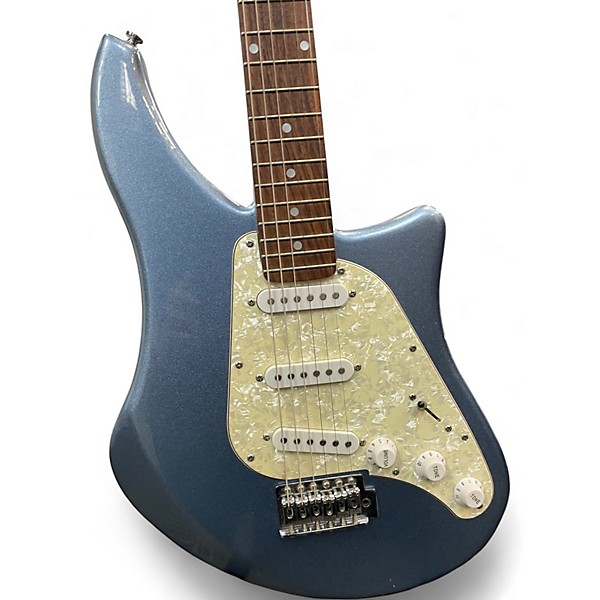 Used EKO SC1 Metallic Blue Solid Body Electric Guitar