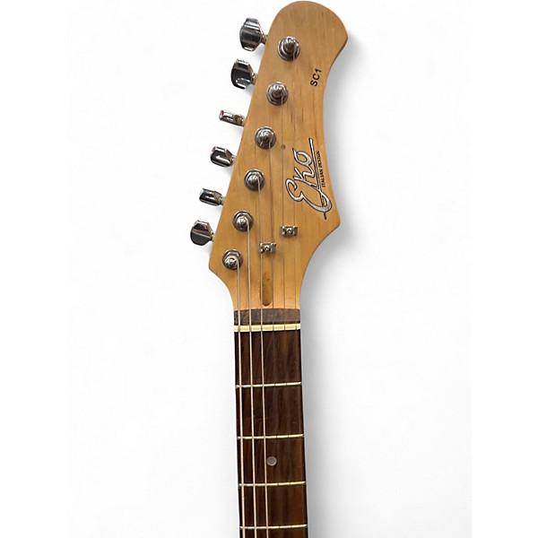 Used EKO SC1 Metallic Blue Solid Body Electric Guitar