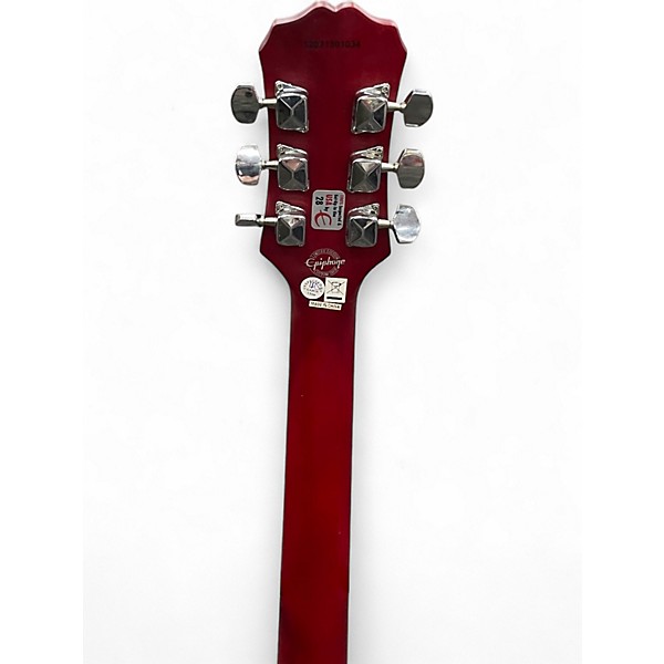 Used Epiphone Les Paul Special P90 Red Solid Body Electric Guitar