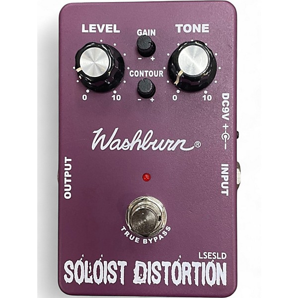 Used Washburn Soloist DIstortion Effect Pedal