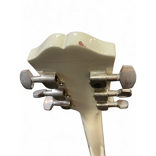 Used Epiphone Billy joe Les Paul Junior Alpine White Solid Body Electric Guitar