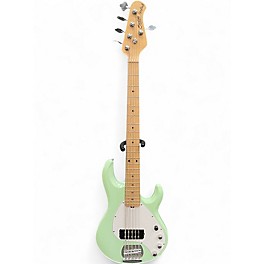 Used Sterling by Music Man Ray5 5 String Seafoam Green Electric Bass Guitar