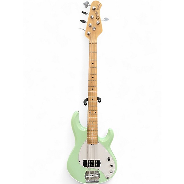 Used Sterling by Music Man Ray5 5 String Seafoam Green Electric Bass Guitar