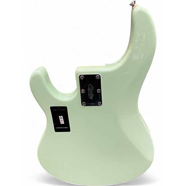 Used Sterling by Music Man Ray5 5 String Seafoam Green Electric Bass Guitar