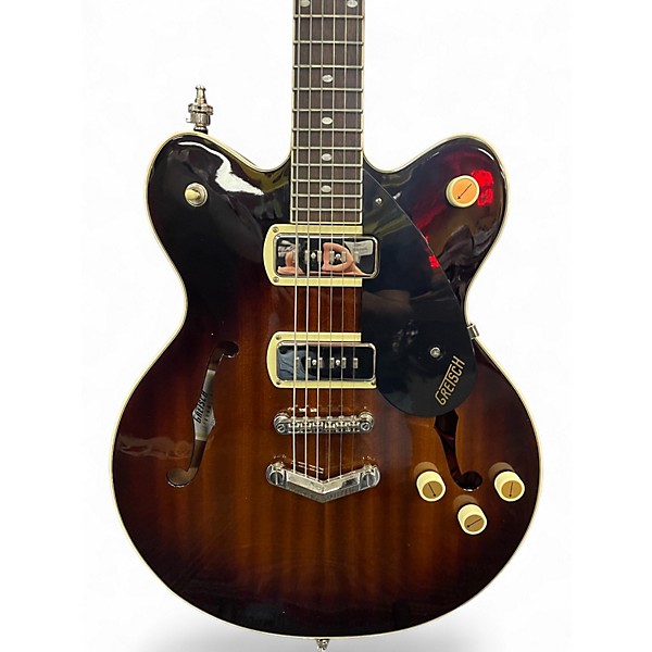 Used 2022 Gretsch Guitars G2622-P90 Havana Burst Hollow Body Electric Guitar
