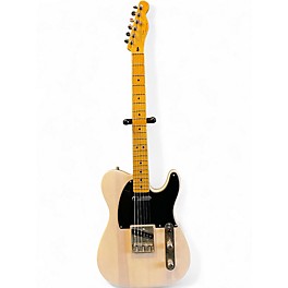 Used Squier Classic Vibe 1950S Telecaster White Blonde Solid Body Electric Guitar
