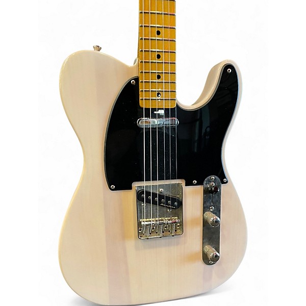 Used Squier Classic Vibe 1950S Telecaster White Blonde Solid Body Electric Guitar