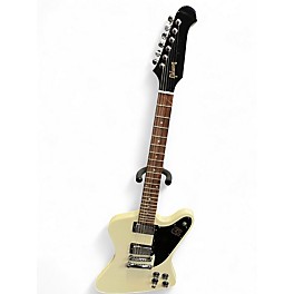 Used 2016 Gibson 1970S Tribute Firebird Studio Vintage White Solid Body Electric Guitar