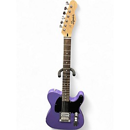 Used 2024 Squier Esquire Purple Solid Body Electric Guitar