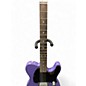 Used 2024 Squier Esquire Purple Solid Body Electric Guitar