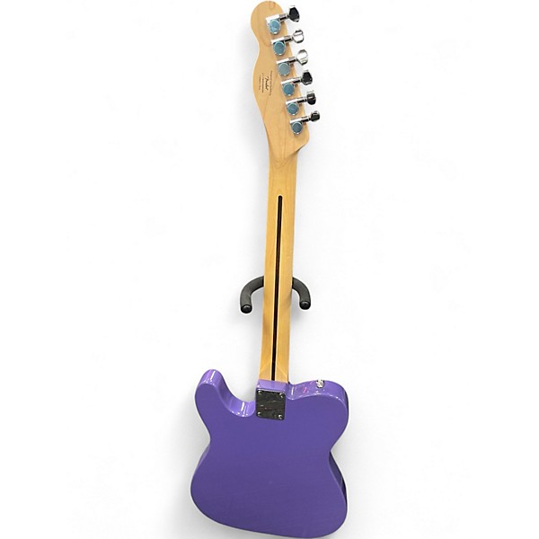 Used 2024 Squier Esquire Purple Solid Body Electric Guitar
