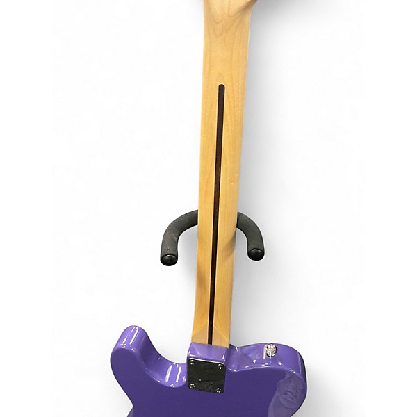 Used 2024 Squier Esquire Purple Solid Body Electric Guitar