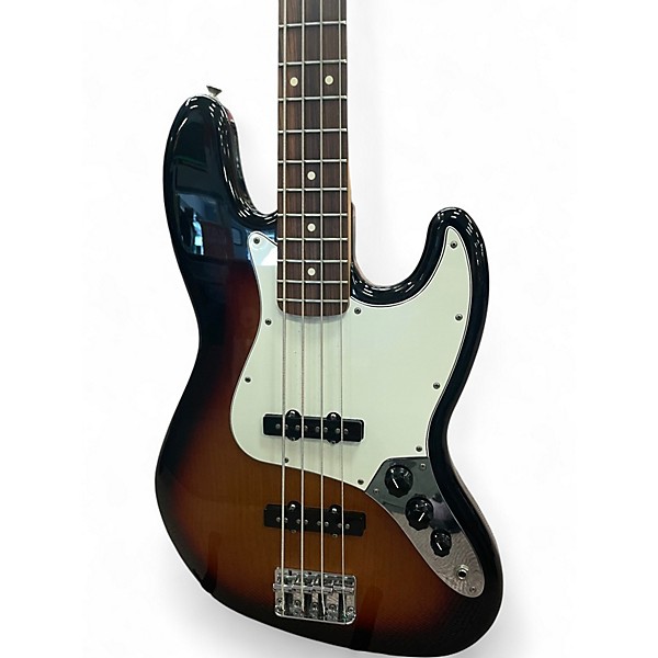 Used Fender Player Jazz Bass 2 Color Sunburst Electric Bass Guitar