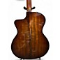Used Taylor 224CEKDLX Shaded Edge Burst Acoustic Electric Guitar
