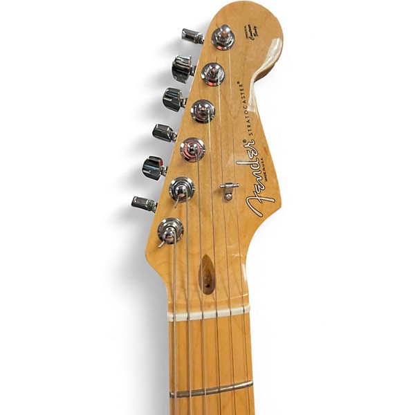 Used 2015 Fender AMERICAN ELITE STRATOCASTER Sienna Sunburst Solid Body Electric Guitar