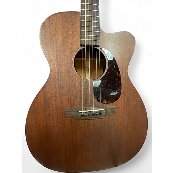 Used Martin OMC 15ME Mahogany Acoustic Electric Guitar