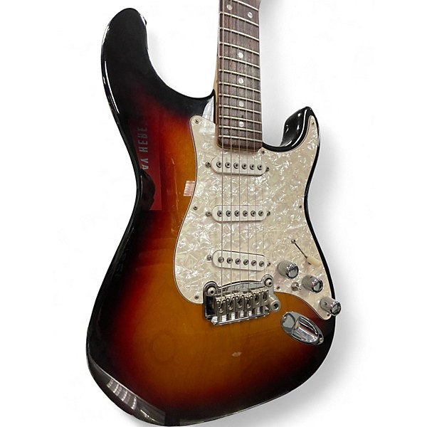 Used G&l S 500 3 Tone Sunburst Solid Body Electric Guitar