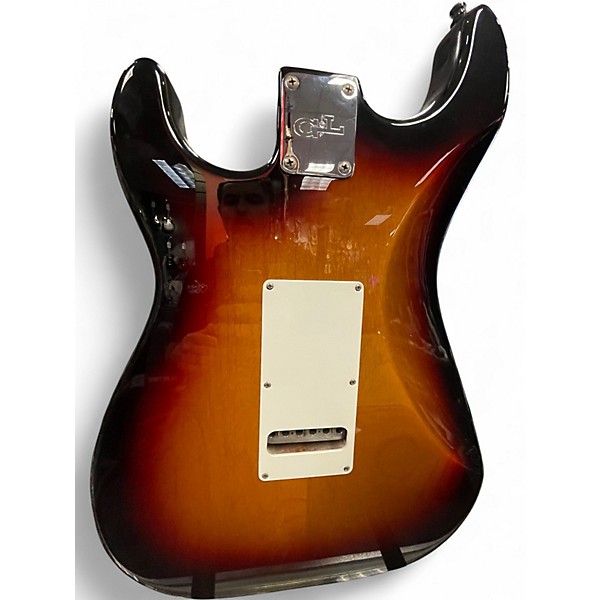 Used G&l S 500 3 Tone Sunburst Solid Body Electric Guitar