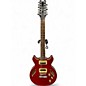Used Dean SARASOTA Trans Red Hollow Body Electric Guitar thumbnail