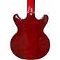 Used Dean SARASOTA Trans Red Hollow Body Electric Guitar
