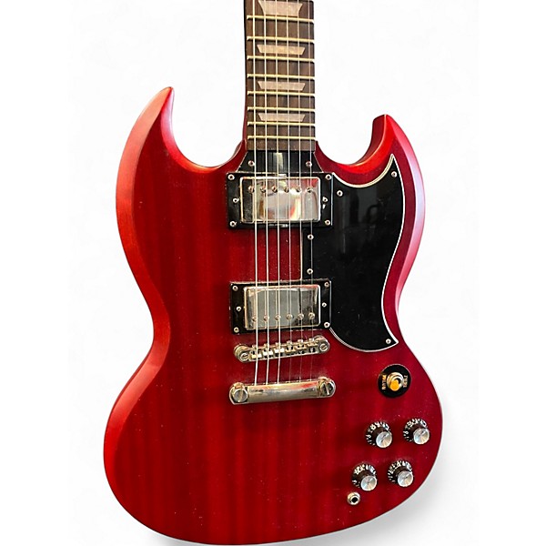 Used Epiphone SG 1966 G400 Worn Cherry Solid Body Electric Guitar