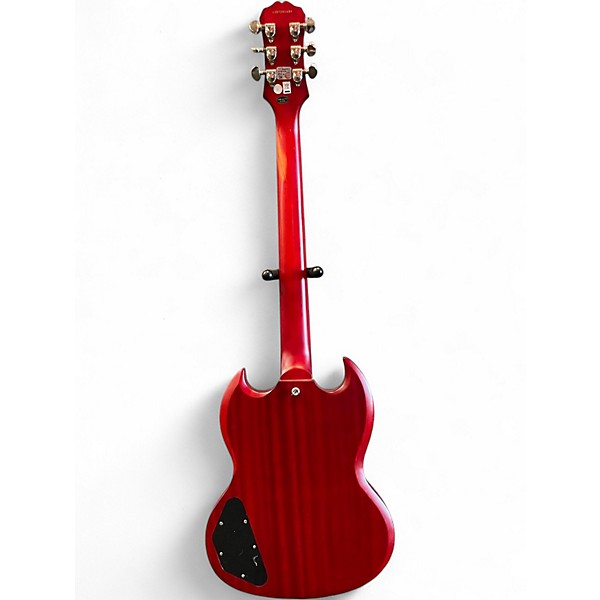 Used Epiphone SG 1966 G400 Worn Cherry Solid Body Electric Guitar