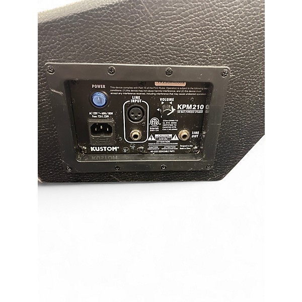 Used Kustom PA KPM 210 Powered Monitor