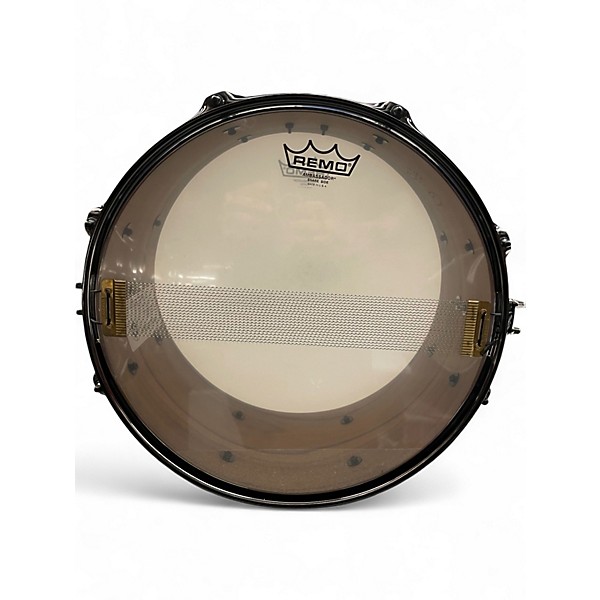 Used Bucks County Drum Co 6.5X14 8 Ply Santos Rosewood Regal Series Low Gloss Chocolate Drum