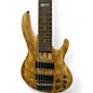 Used ESP LTD B206SM 6 String Natural Electric Bass Guitar