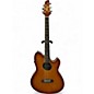 Used 2021 Ibanez TCY10E Talman Vintage Sunburst Acoustic Electric Guitar thumbnail