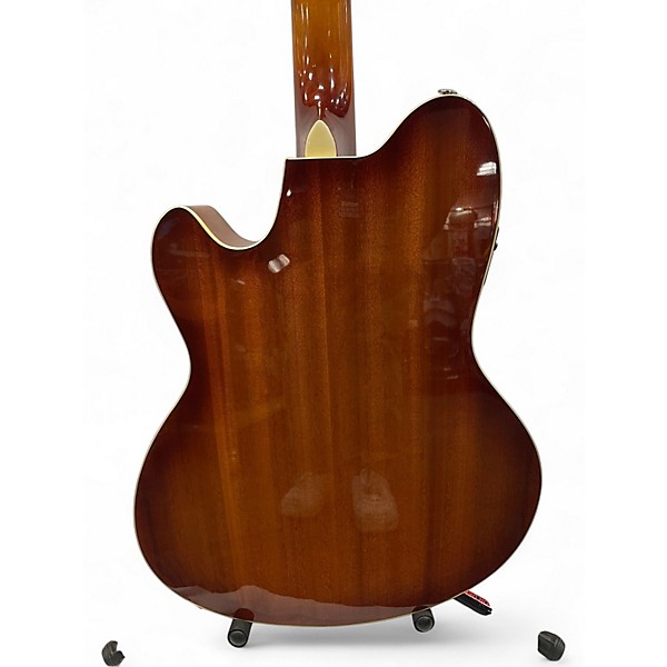 Used 2021 Ibanez TCY10E Talman Vintage Sunburst Acoustic Electric Guitar