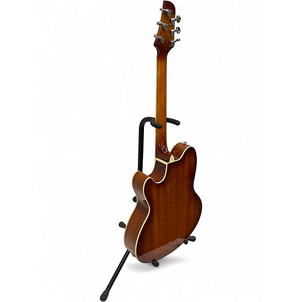 Used 2021 Ibanez TCY10E Talman Vintage Sunburst Acoustic Electric Guitar