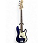 Used Squier Affinity Precision Bass Blue Electric Bass Guitar thumbnail