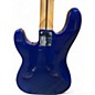 Used Squier Affinity Precision Bass Blue Electric Bass Guitar