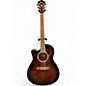 Used Ibanez AEF18LE Dark Violin Sunburst Acoustic Electric Guitar thumbnail