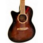 Used Ibanez AEF18LE Dark Violin Sunburst Acoustic Electric Guitar