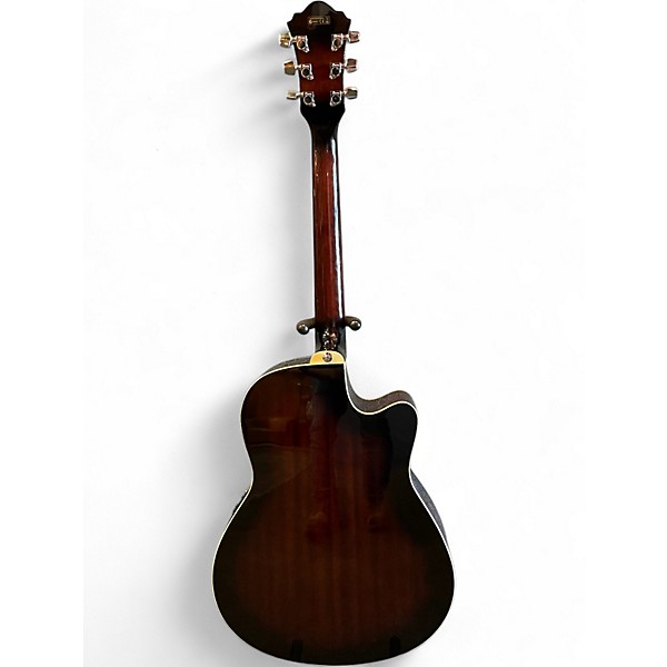 Used Ibanez AEF18LE Dark Violin Sunburst Acoustic Electric Guitar