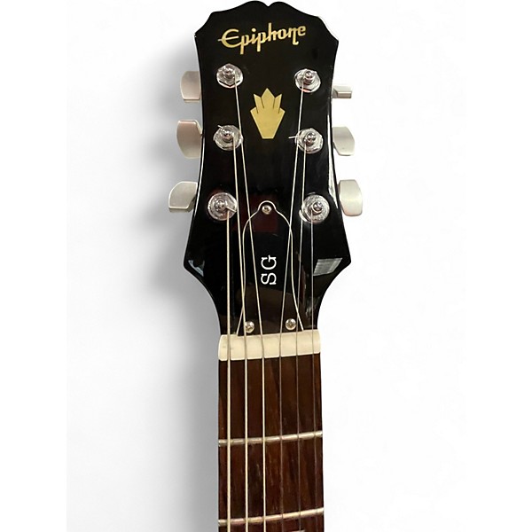 Used Epiphone G400 Cherry Solid Body Electric Guitar