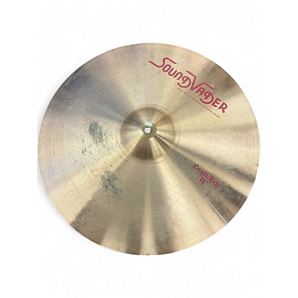 Used Soundvader 18in 18" Crash/Ride Cymbal