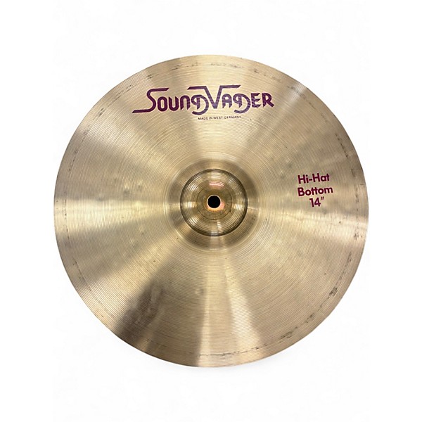Used Soundvader 14in 14" Hi Hat Pair Cymbal