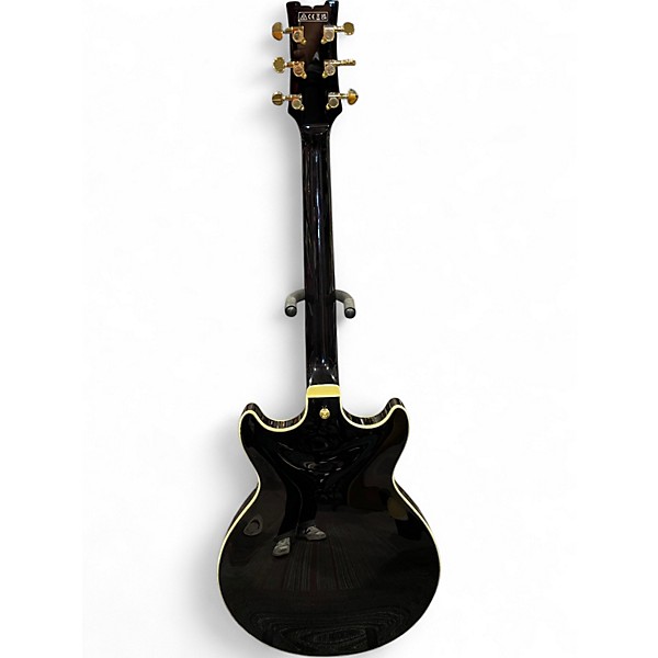 Used Ibanez AMH90 Black Hollow Body Electric Guitar