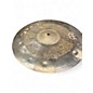 Used MEINL 18in BYZANCE DUAL CRASH Cymbal
