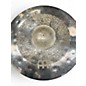 Used MEINL 18in BYZANCE DUAL CRASH Cymbal