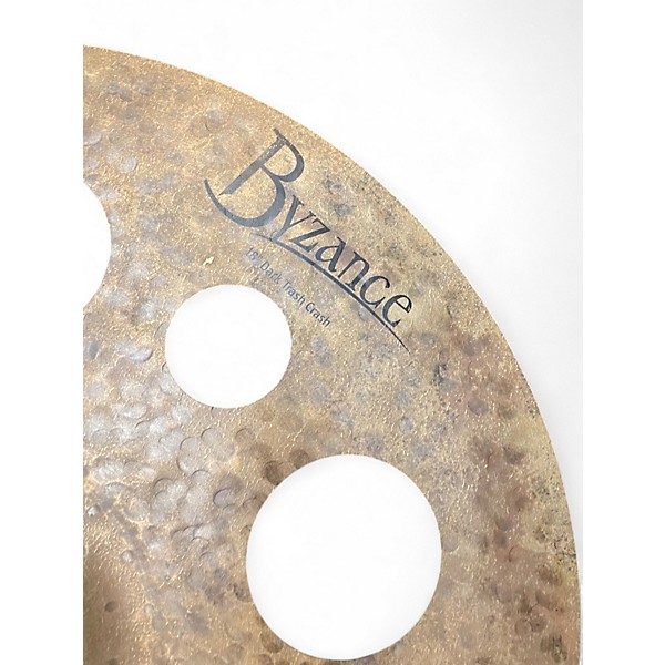 Used MEINL 18in BYZANCE DARK TRASH CRASH Cymbal