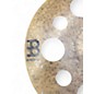 Used MEINL 18in BYZANCE DARK TRASH CRASH Cymbal